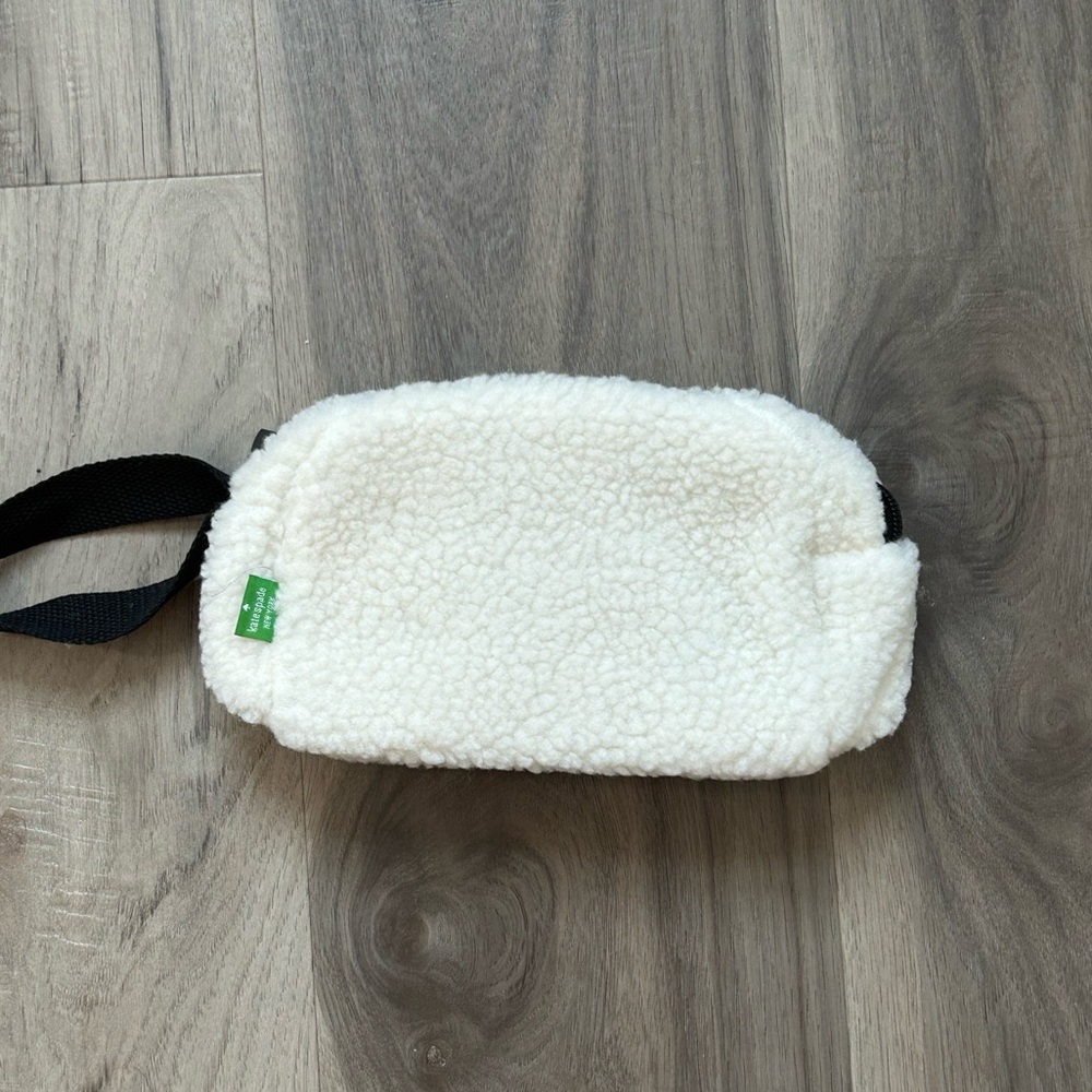 Kate Spade Cream Sherpa Bag